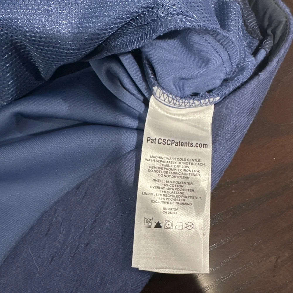 Columbia Men’s M Blue Gray Hooded Full Zip Jacket Outdoor Softshell Stretch